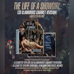 The Life of a Showgirl (So Glamorous Cabaret Version) Limited CD